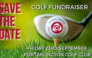Save the Date Golf fundraiser Cuisle cancer support