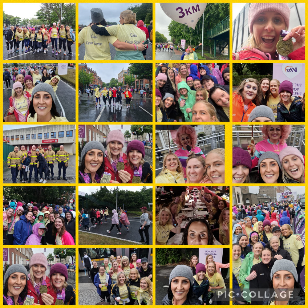Mini Marathon participants collage 1 Cuisle Cancer Support