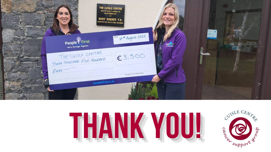 People First Credit Union Fundraising Cuisle Cancer Support