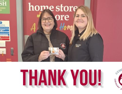 Thank you to Homestore & More
